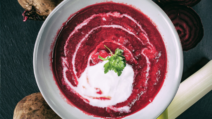 Receta de borscht agridulce
